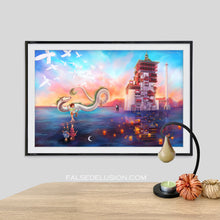 Load image into Gallery viewer, Ghibili Spirited Away poster