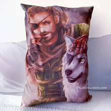 Load image into Gallery viewer, Metal Gear Pillowcase -MUST BE PURCHASED BY ITSELF