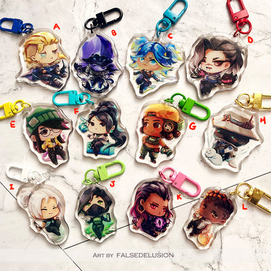 Valorant Keychains