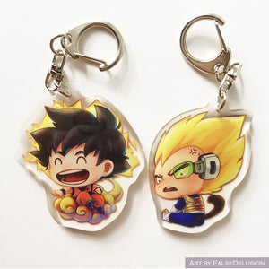 Dragonball keychains