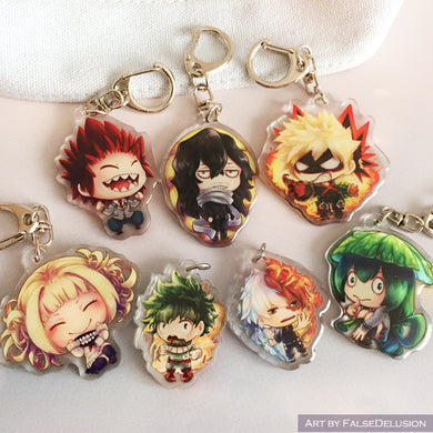 My Hero Academia keychains