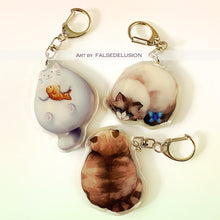 Load image into Gallery viewer, Kitties Keychains