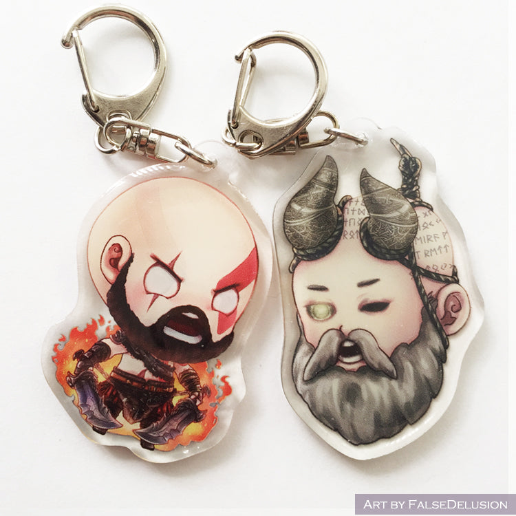 God of War Keychains