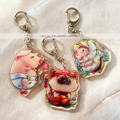 Monster Hunter Keychains