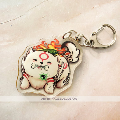 Okami Keychain