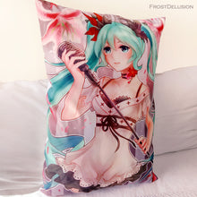 Load image into Gallery viewer, Miku Pillowcase -MUST BE PURCHASED BY ITSELF