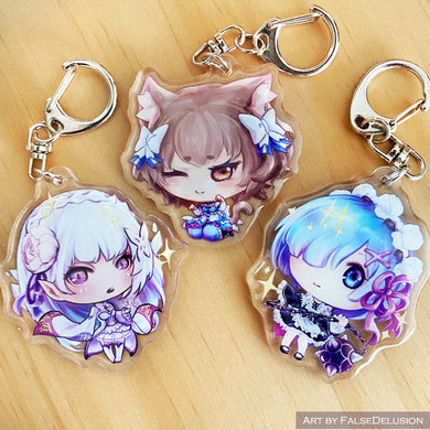 ReZero keychains